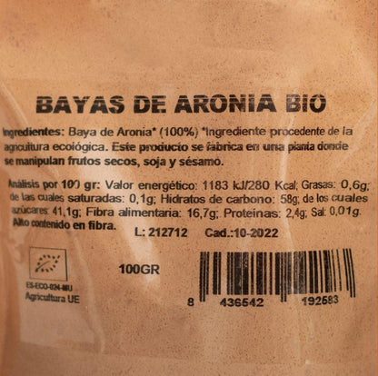 Bayas de Aronia Bio - 100g