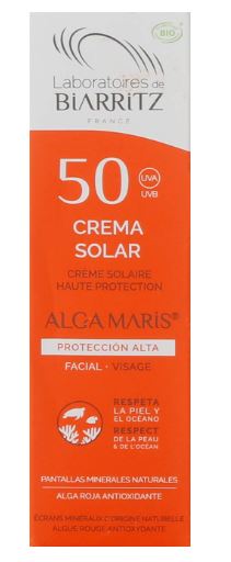 CREMA SOLAR FACIAL SPF 50 ALGA MARIS 50 ml