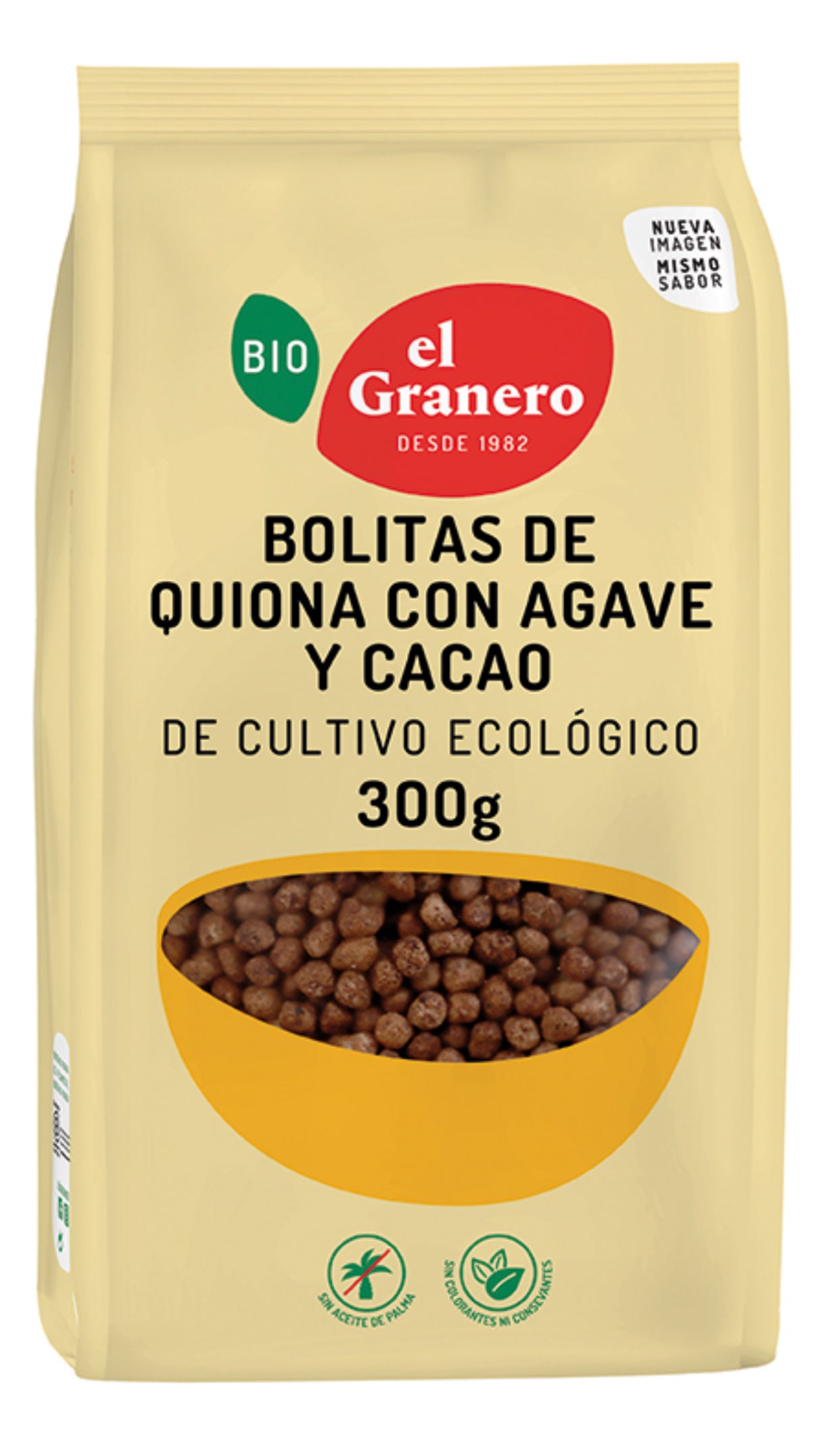 Bolitas de Quinoa con Agave y Cacao BIO - 300 g