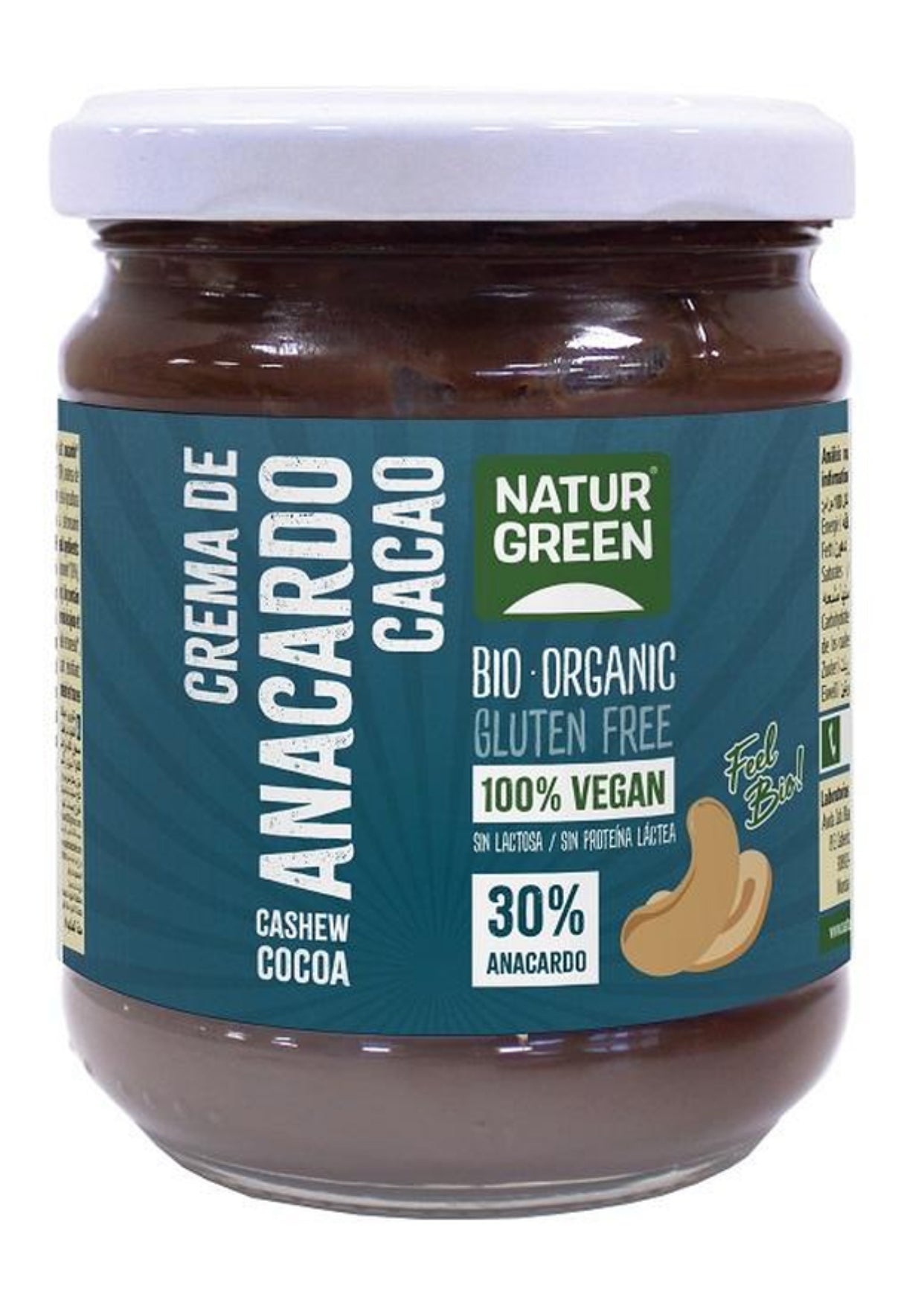 Crema de Anacardo con Cacao Bio, 200g