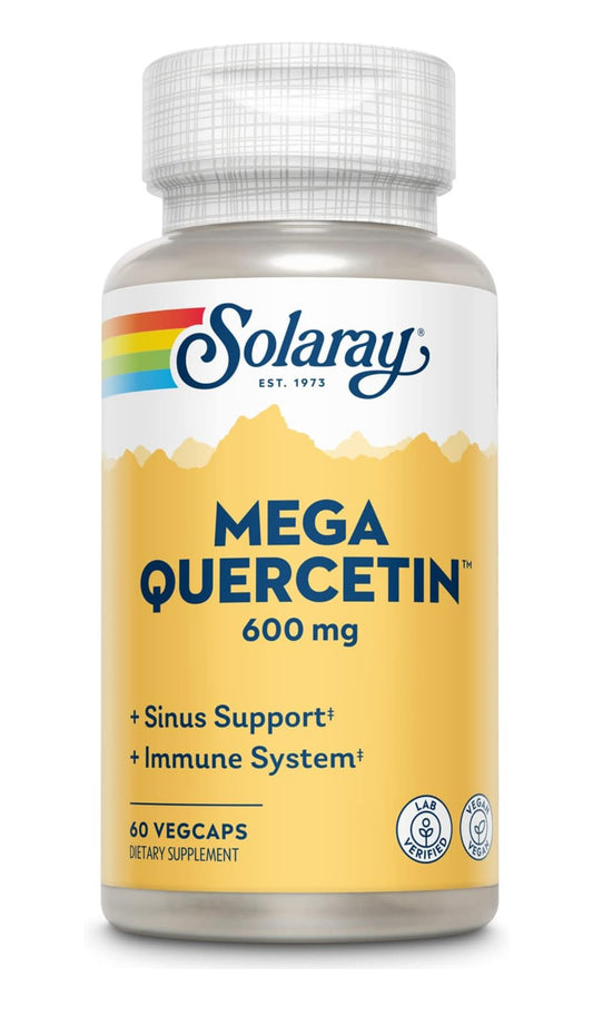 Mega Quercetin - Quercitina - Solaray - 60 cápsulas