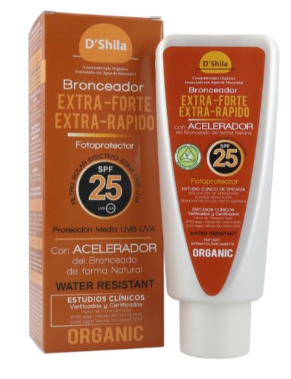 Bronceador Extra-Rápido SPF25 - D'Shila