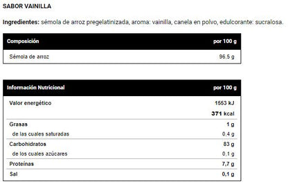 Crema de Arroz de Vitobest® - Varios Sabores