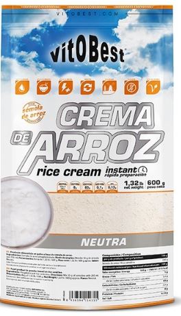 Crema de Arroz de Vitobest® - Varios Sabores