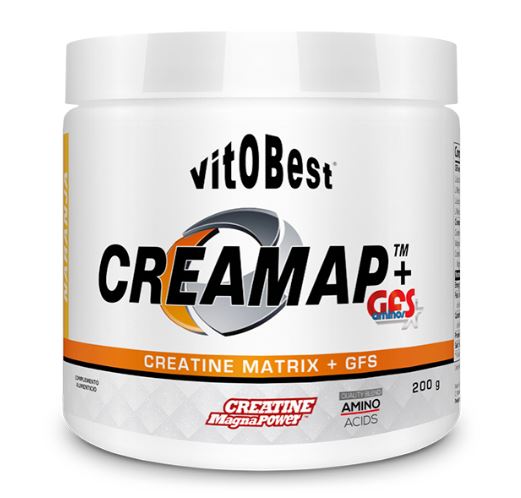 CREAMAP+GFS AMINOS 200 g NARANJA