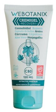 Cremigel Óseo Recovery CBD Bio de WeBotanix 75 ml