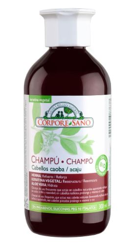 CHAMPU HENNA CABELLOS CAOBA 300 ml