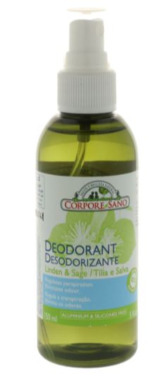 Desodorante de Tilo y Salvia - Corpore Sano