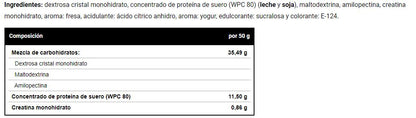 MONSTER GAINER 2200 3 Kg FRESA