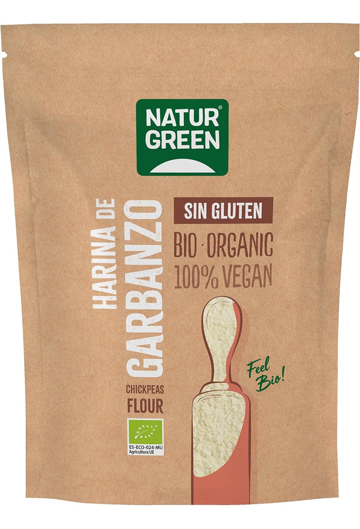 Harina de Garbanzo Sin Gluten Bio 500g