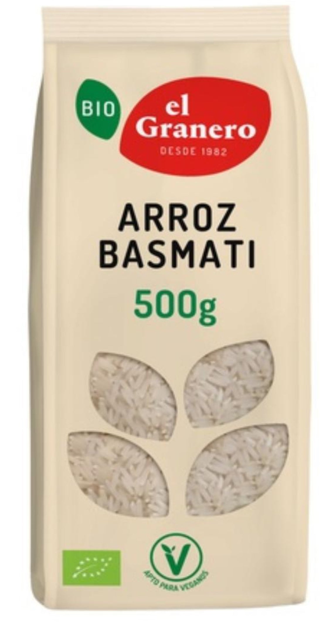 Arroz Basmati Bio, 500 g