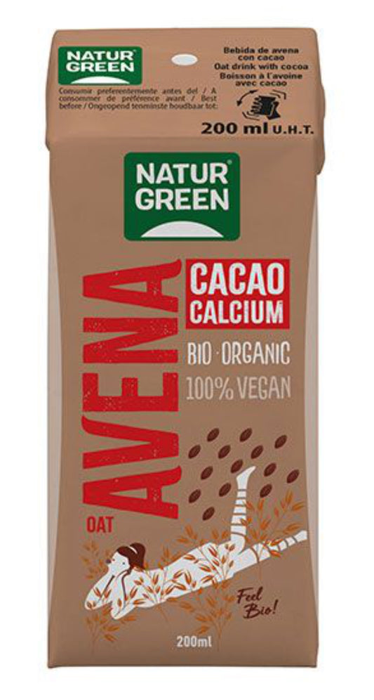 Bebida de Avena Cacao Calcium Bio - 200 ml