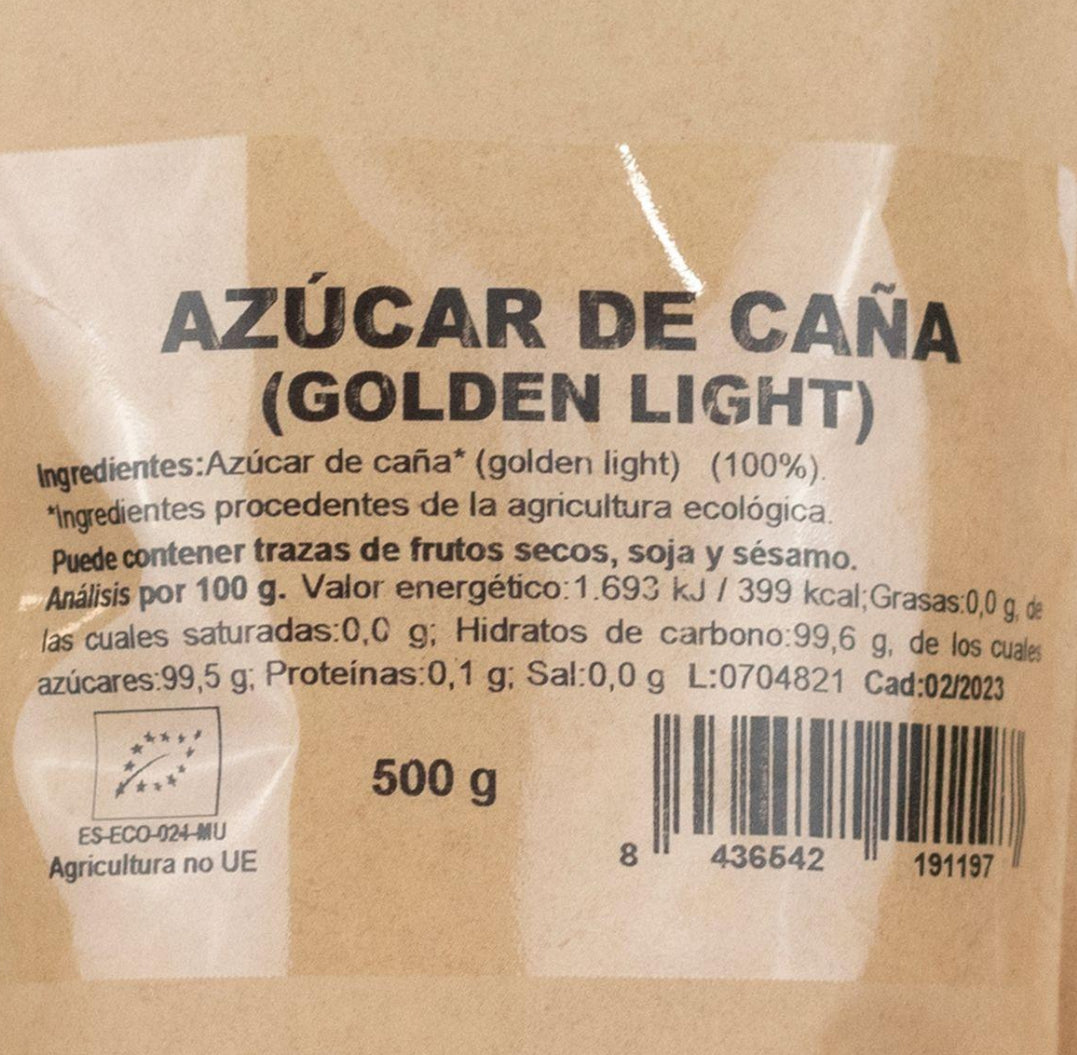 Azúcar de Caña Golden Light Bio - 500 g