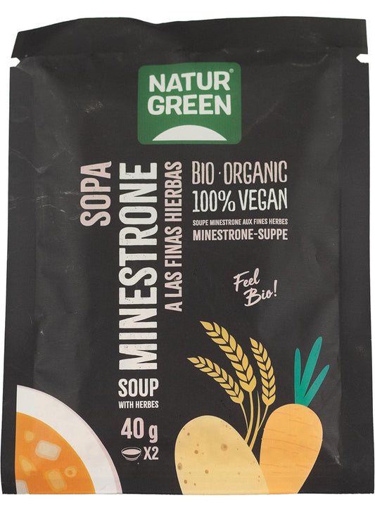 Sopa Minestrone a las Finas Hierbas Ecológica, 40g