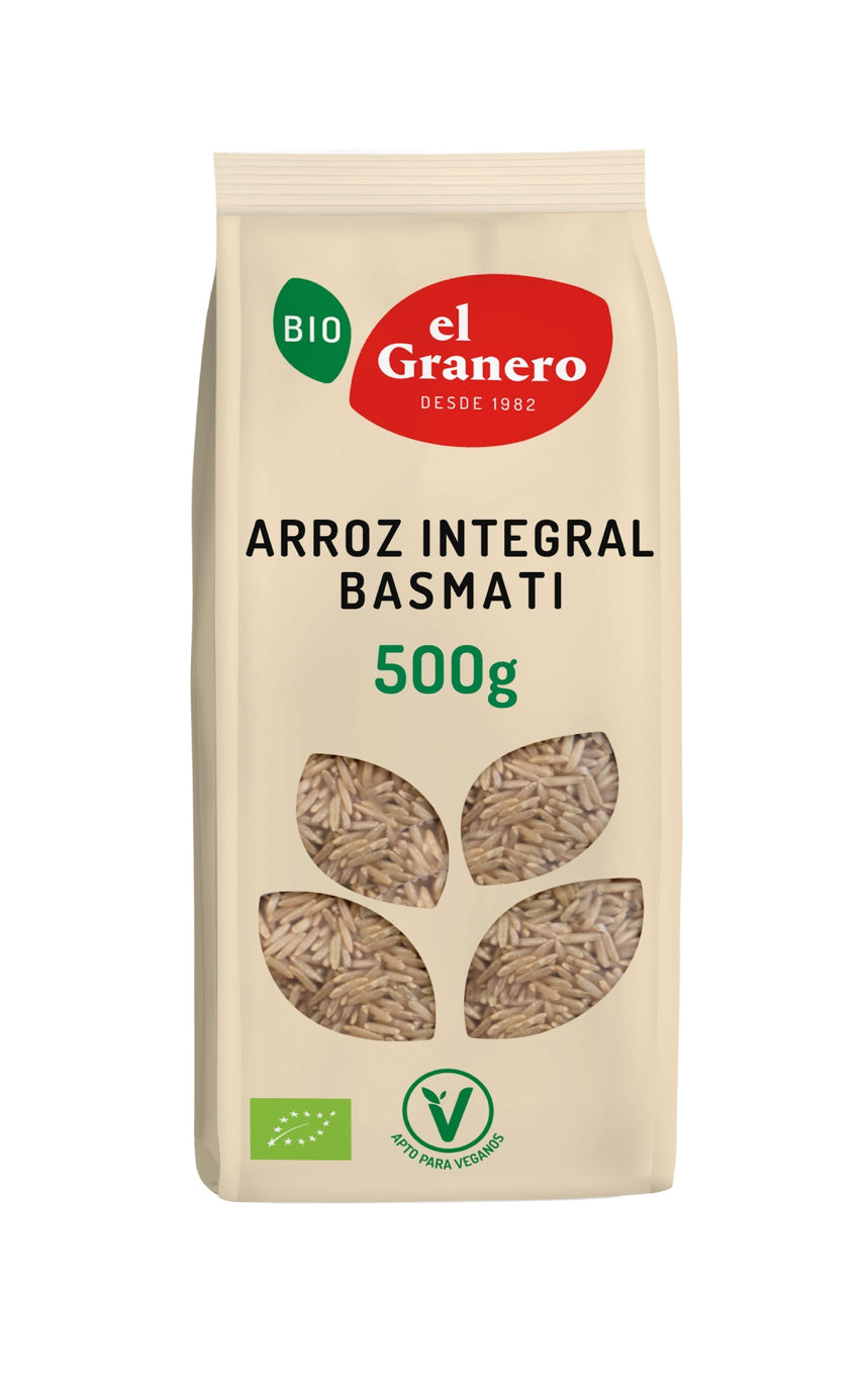 Arroz Integral Basmati Bio, 500 g