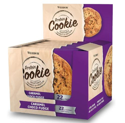 Caja 12 Protein Cookies Weider Varios Sabores