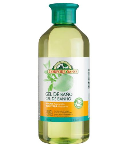 GEL BAÑO REGENERADOR ARGÁN Y ALOE VERA 500 ml ECO