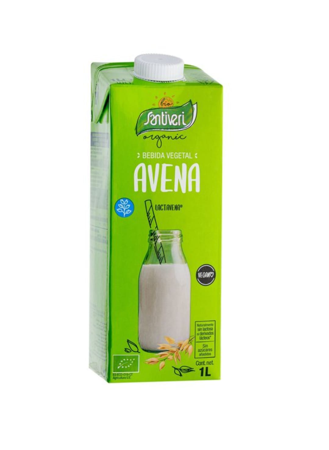 BEBIDA AVENA LACTAVENA BIO 1 litro