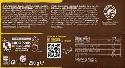 Bizcocho Marmolado 250G sin Gluten - Delicioso sabor a Chocolate y Vainilla | Dr. Schär