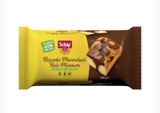 Bizcocho Marmolado 250G sin Gluten - Delicioso sabor a Chocolate y Vainilla | Dr. Schär