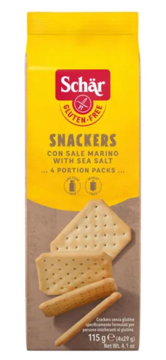 Snackers - Crackers Salados Sin Gluten