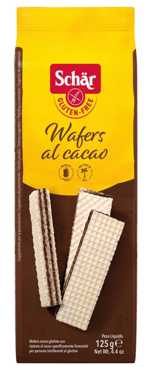 Wafers al cacao Sin Gluten