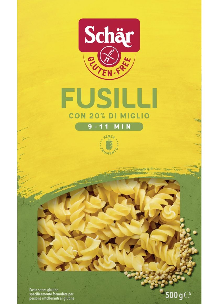 Fusilli sin gluten