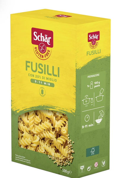 Fusilli sin gluten