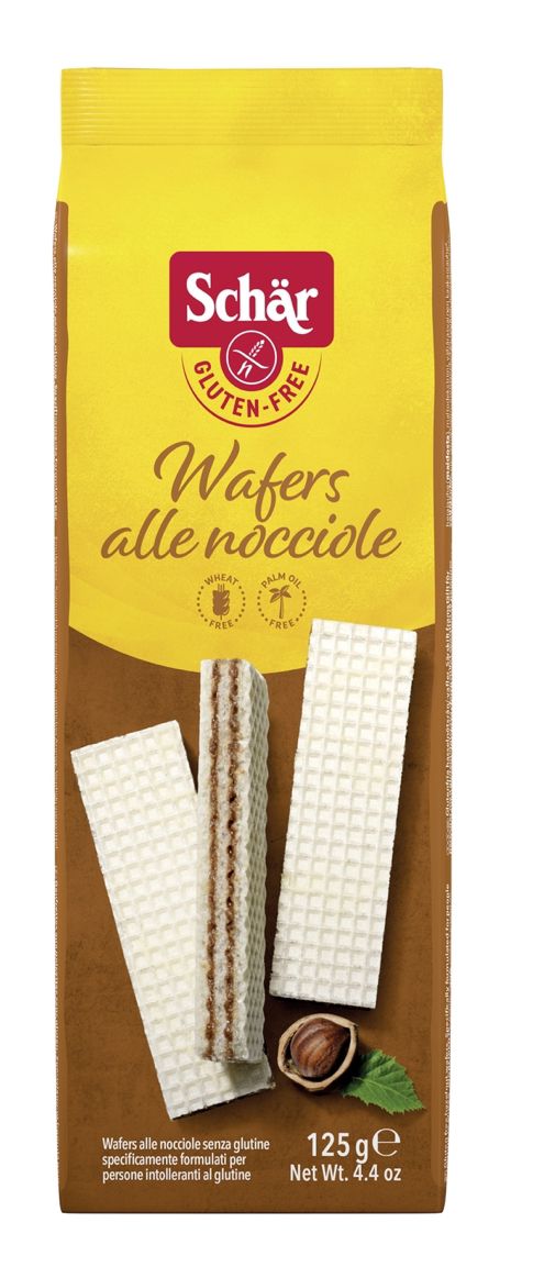 Wafers de avellanas Sin Gluten