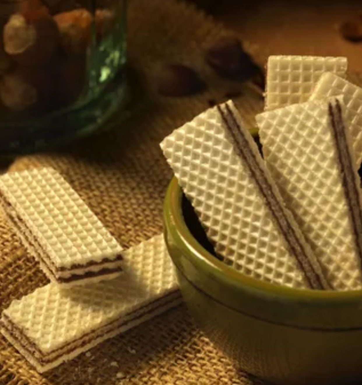 Wafers de avellanas Sin Gluten