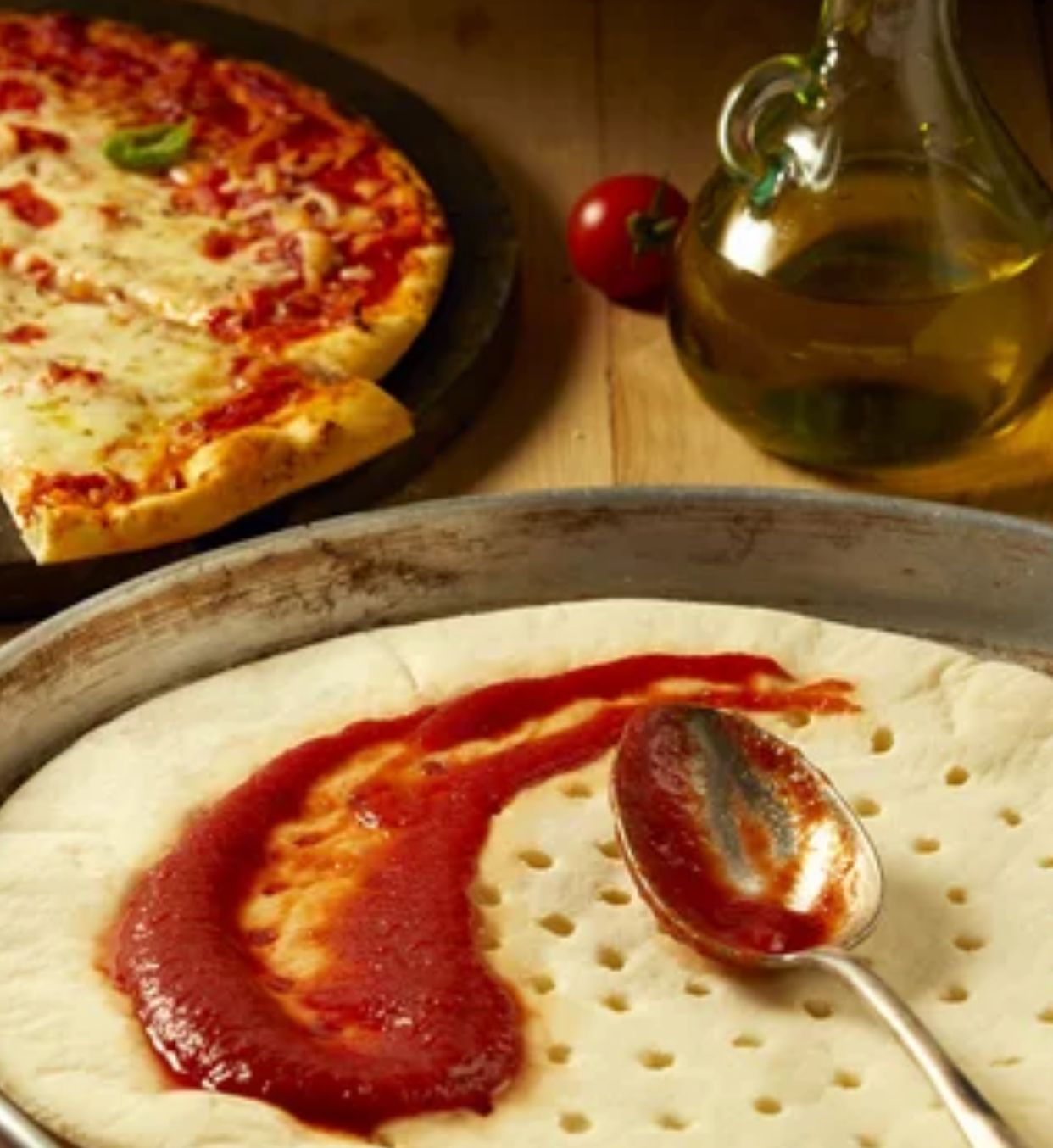 Pizza Base Sin Gluten - 2 Bases de Pizza