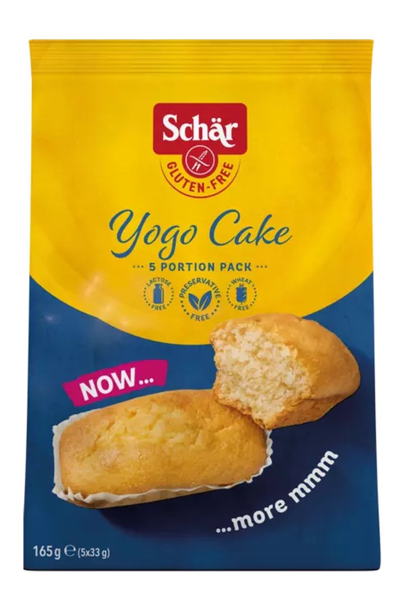 Yogo Cake -Magdalenas Sin Gluten 165 g