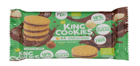 Galletas King Cookies 18% de proteína - PROTELLA