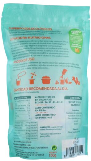 Levadura Nutricional con Vitamina B12