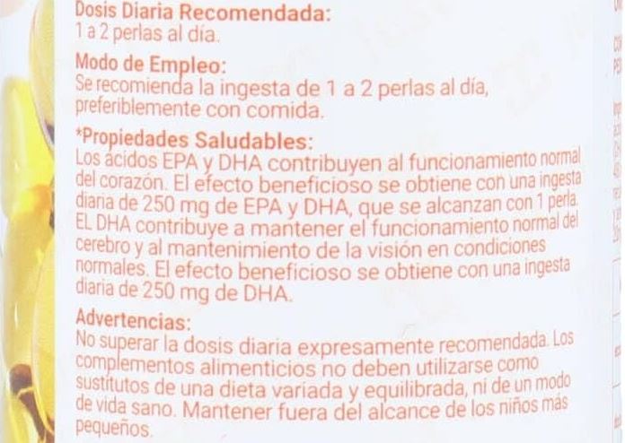 OMEGA 3 Triglicérido 30 Perlas