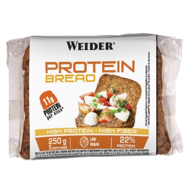 Weider Protein Bread | Pan Proteico con Alto Contenido en Proteínas y Bajo en Carbohidratos