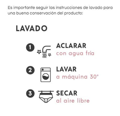 Braga Comfort para incontinencia urinaria moderada y menstruación