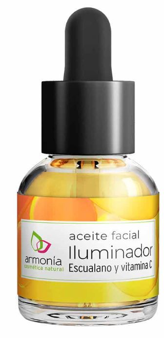 Aceite facial iluminador con Vitamina C y Escualeno 15 ml - Armonia