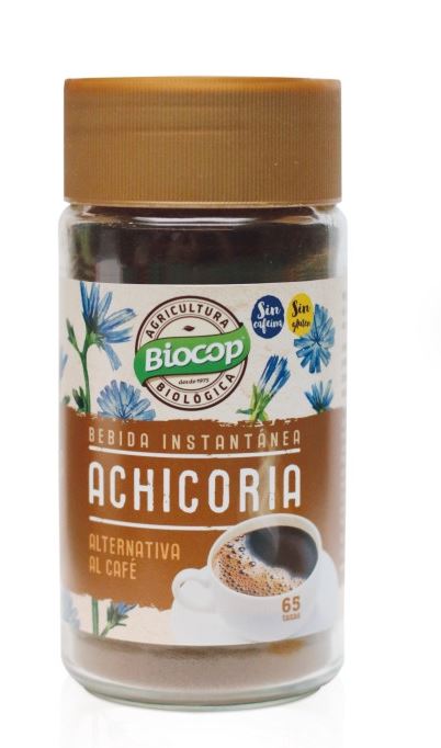 Achicoria Soluble Biocop 100g - Alternativa Intensa al Café, Rico en Fibra, Sin Cafeína ni Gluten