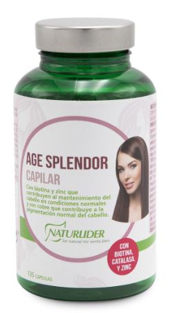 AGE SPLENDOR CAPILAR CATALASA CANABLOCK 135 Vcaps