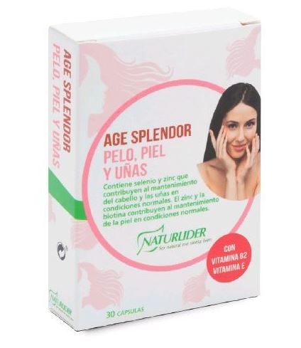 AGE SPLENDOR PELO PIEL UÑAS 30 Vcaps