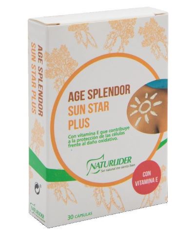 AGE SPLENDOR SUN STAR BETACAROTENO 30 Vcaps