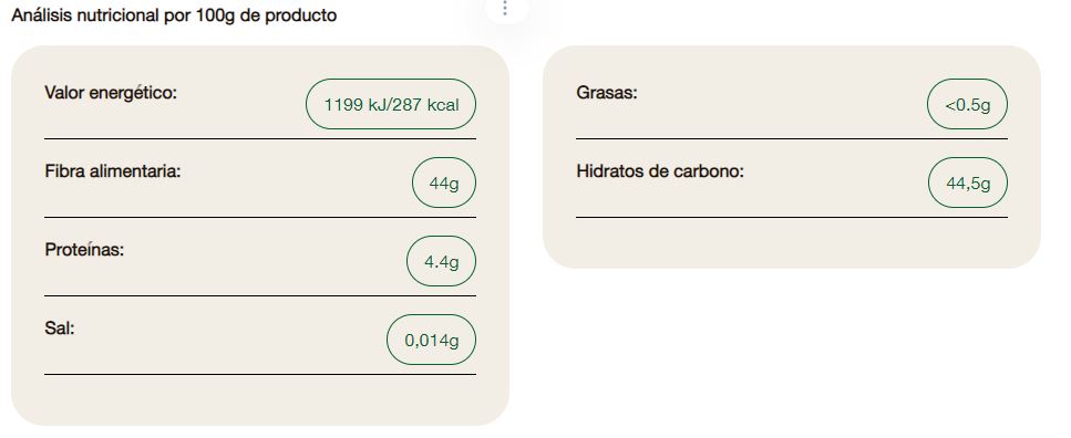 Algarroba en Polvo Biocop 250g