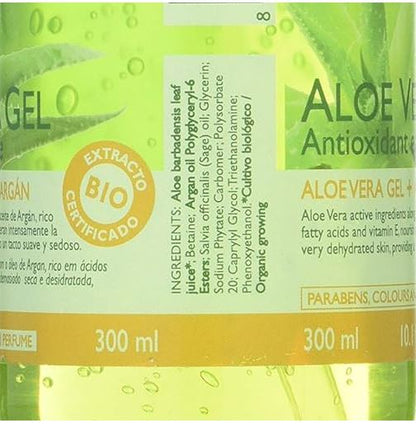 GEL ALOE VERA + ACEITE DE ARGAN 300 ML BIO