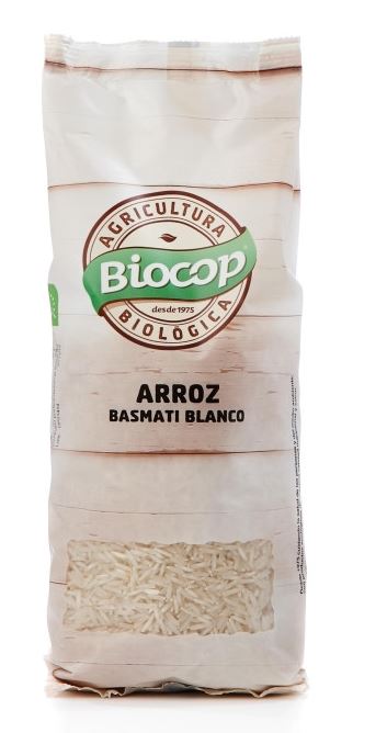 Arroz Basmati Blanco Biocop 500g