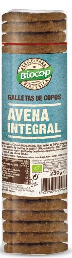 Galletas con Copos de Avena Integral - 250 g