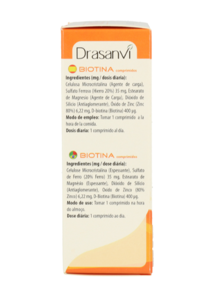 BIOTINA 400 mcg x 45 comp