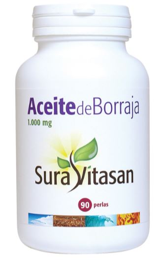 Aceite de Borraja  90 Perlas 1000mg: Potente Fuente de Omega-6 y GLA