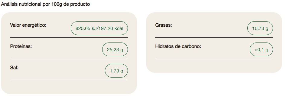 Filetes de caballa en aceite de oliva virgen extra biológico - 195 g