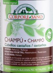 CHAMPU HENNA CAB CASTAÑOS 300 ml BIO